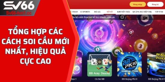 cách soi cầu mới nhất